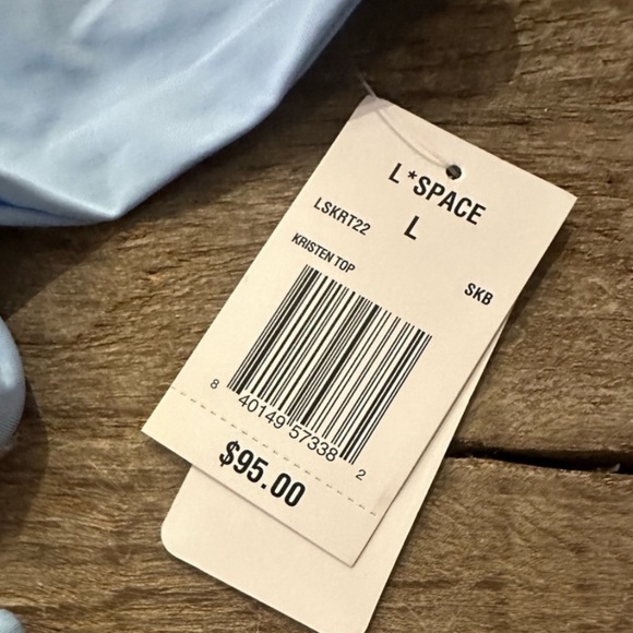 L*Space Kristen Tie Bikini Top- XS,S,M,L - Picture 10 of 10